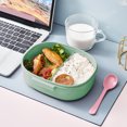 thumbnail image 4 of Rbaofujie Wheats Straw Single Layer Lunch Box Mobile Phone Holders Lunch Box Student Office Worker Lunch Box Microwaveable Lunch Box, 4 of 7