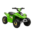 thumbnail image 1 of Aosom Kids Ride on ATV, 6V Battery Powered Quad Car for 18-36 Months, Green, 1 of 10