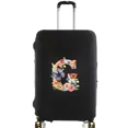 thumbnail image 1 of Luggage Cover Protective Covers Travel Luggage Scratch Proof Dust Cover Reusable Dust Cover Washable Butterfly Print Pattern 8butterfly letter G M, 1 of 6