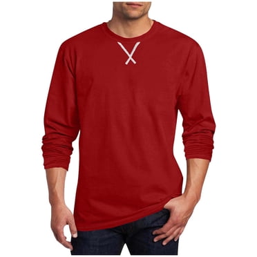 Amzcrzy Mens T-Shirts Casual Solid Color Long Sleeve Tee Shirts Summer Comfy Round Neck T Shirts for Man M