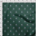 thumbnail image 3 of oneOone Viscose Chiffon Fabric Leaves & Floral Block Print Fabric BTY 42 Inch Wide, 3 of 4