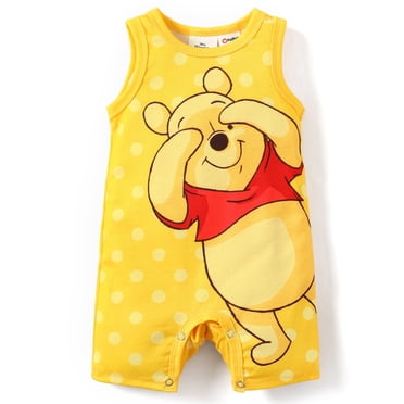 Disney Disney Winnie the Pooh 1pc Baby Boys/Girls Naia™ Character Striped/Polka Dot Bodysuit