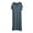 Army Green, variant on ShomPort Women's Summer Home Dress Basic V Neck Loose Side Split Loungewear Sleep Shirt Dress Nightgowns