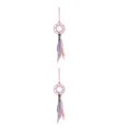thumbnail image 4 of maskred Feather Pendants Wind Chimes For Positive Energy Lucky Meaning Durable And Practical Beautiful Blended Dream Catchers MS9180B 2Set, 4 of 6