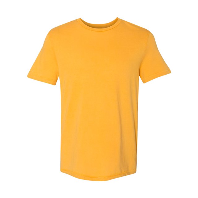 T-shirt d'Extérieur en Jersey Lavé Lourd, S, Reste Or