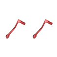 thumbnail image 1 of relayinert Easy To Install CNC Foot Gear Lever Shifter Made With Premium Materials Red 2Set, 1 of 6