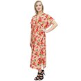 thumbnail image 2 of Bimba Kaftan Long Maxi à Fleurs Pêche pour Femme en Coton, Couvre-Maillot, Robe de Demoiselle d'Honneur-10, 2 of 6