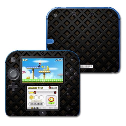 Mightyskins Protective Vinyl Skin Decal Cover Sticker Compatible with Nintendo DS Lite - Diamond Plate