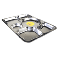 thumbnail image 2 of Verka American Stainless Steel 6 Compartment Tray, 2 of 5