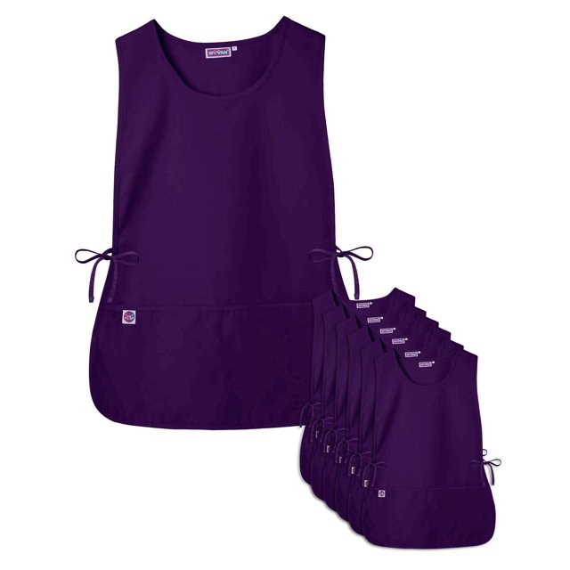 Sivvan Unisex Cobbler Apron 6 Pack - Adjustable Waist Ties, 2 Deep front pockets