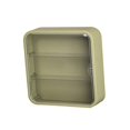 thumbnail image 1 of Wall Mount Showcase,Wall Mount Figures Display Cabinet for Collection,Clear Acrylic Display Case for Mini Toy Spice Can,Desktop 3 Layer Storage Box Cabinet Organizer,3 Tier Storage Box Green, 1 of 8