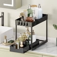 thumbnail image 1 of Under Sink Organizer | Pull Out Storage Rack for Kitchen & Bathroom Cabinets | Multi-Purpose Plastic Drawer Organizer for Laundry Room and Home Storage | 1 Piece, 1 of 6