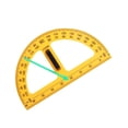 thumbnail image 3 of jifeng Math Geometry Equipment Drawing Math Geometry Tool for Engineering Classroom Protractor, 3 of 9