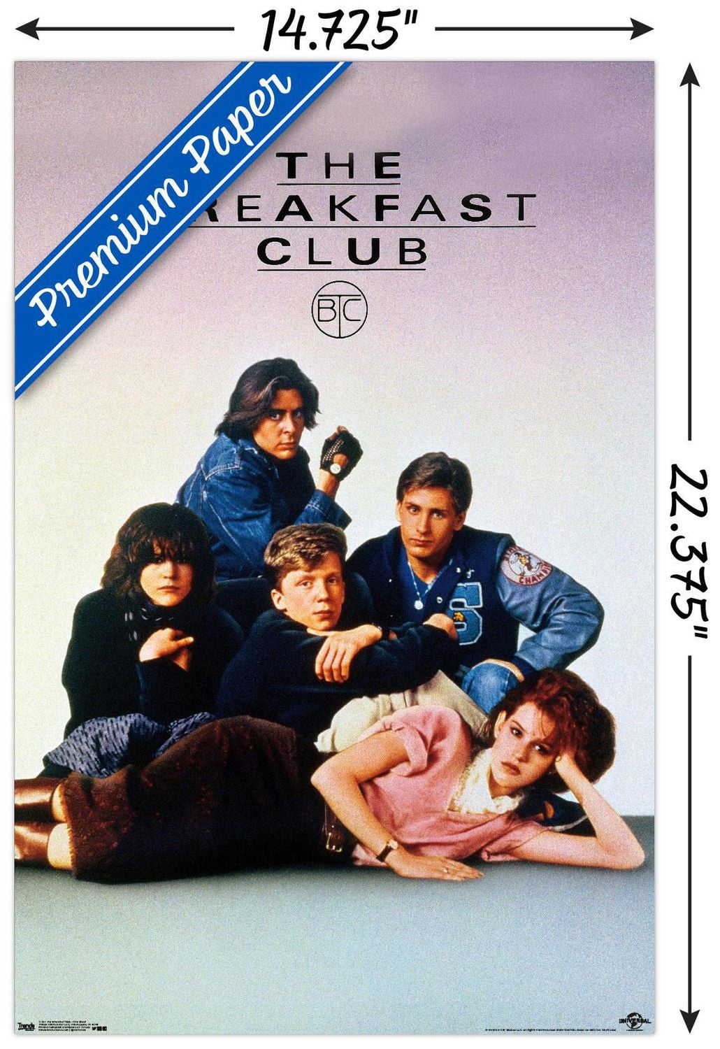 The Breakfast Club - One Sheet Wall Poster