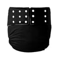 thumbnail image 2 of Grande Couche en Tissu pour Adultes Réutilisable pour Aînés Hommes Femmes Noir, 2 of 8
