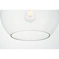 thumbnail image 4 of Living District LDPG2212BR Baxter 1 Light Brass Plug-In Pendant with Clear Glass, 4 of 4