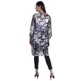 thumbnail image 4 of Moomaya Long Sheer Shrug Printed Open Front Beach Coverup Summer Cardigan, 4 of 8