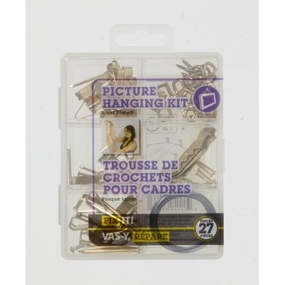 Picture Hanger Kit 27 Pieces