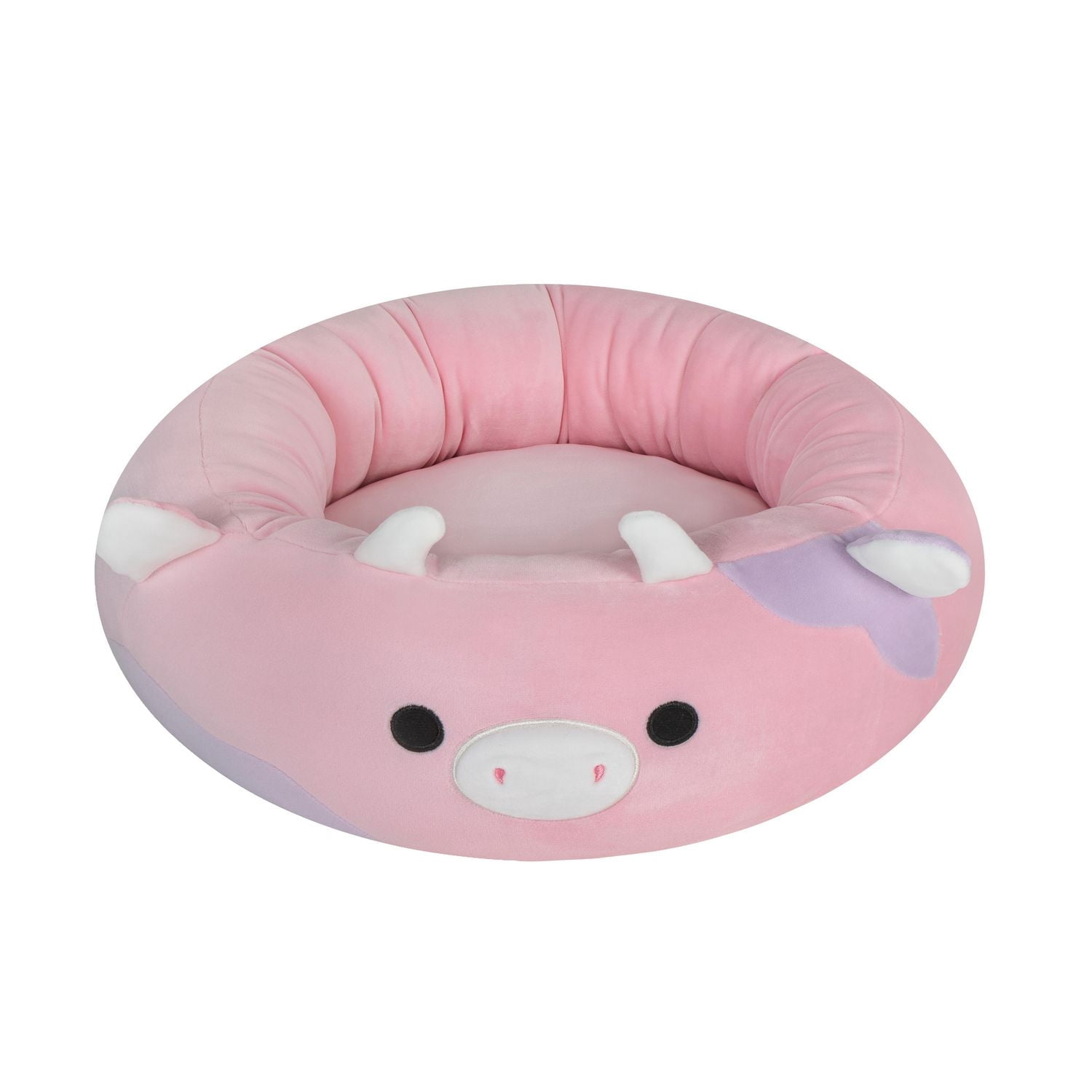 Squishmallows Lit pour chien - Lit pour chat - Patty le Vache (Plusieurs tailles)