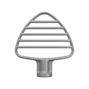 KitchenAid Pastry Beater pour 4.5/5Q Mélangeurs à tête incrustée, Argent - KSMPB5