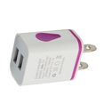 thumbnail image 4 of Xingzhi Chargeurs Muraux USB Tête de Charge Universelle LED Haute Performance Résistante à l'Usure Adaptateur d'Alimentation pour Bureau Violet, 4 of 8