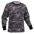 thumbnail image 3 of Rothco Long Sleeve Digital Camo T-Shirts - Subdued Urban Digital Camo, Small, 3 of 4