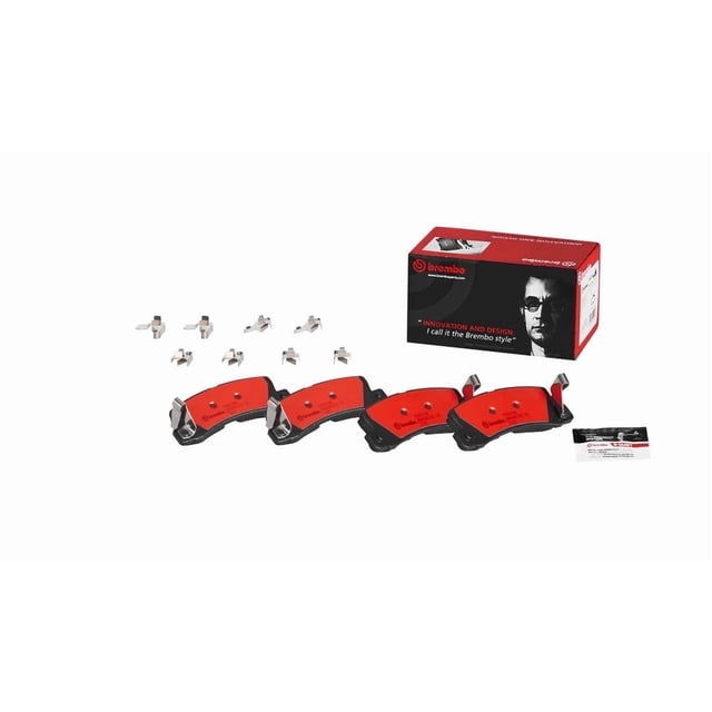 Brembo Brake Pad P83015N NAO; FMSI Number D325-7223; Ceramic; Set Of 4; With Hardware