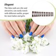thumbnail image 5 of Nail Art Delicate Removable Artificial Tips Extension Fingernails Tools Gifts Artificial Fingernails. Fashion Wraps Manicure Tools Decoration for Girls Type 38, 5 of 5