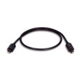 thumbnail image 4 of SatelliteSale Digital Toslink SPDIF Audio Optical Fiber Cable Universal Wire PVC Black Cord 1.5 feet, 4 of 6