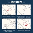 thumbnail image 4 of SUTENGDA 30ml Silicone Glue - Fast-Bonding & Weatherproof Adhesive for Silicone  Silicone Rubber  Liquid Silicone  CAR  TPU  TPR  TPE - Quick Set in 15 Seconds  3 Applicator Nozzles, 4 of 8