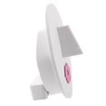 thumbnail image 3 of facefd Female Face Glasses Sunglasses Spectacle Display Stand Holder White Pink, 3 of 7