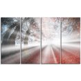 thumbnail image 2 of Silver Sun Rays to Foggy Forest, 2 of 3
