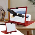 thumbnail image 1 of HOARBOEG 3 Times Mobile Phone Amplifier, Portable 10'' Screen Magnifier, Acrylic Screen For Watching Games Movies, 1 of 6