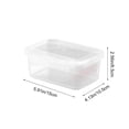 thumbnail image 3 of Airtight Food Storage Containers - Microwave & Freezer Safe Plastic Containers Meal Prep & Refrigerator organization Stackable Kitchen, Clear, JKODE, 3 of 7