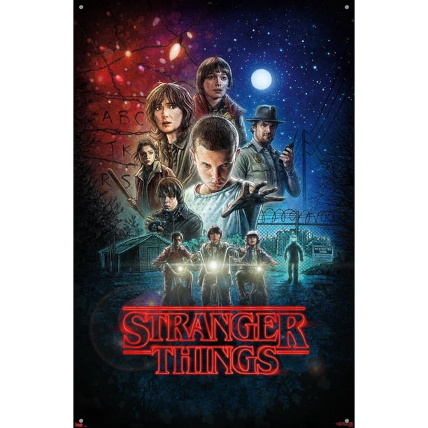 Netflixオリジナルシリーズ『STRANGER THINGS』ポスター Netflix Stranger Things - One Sheet Wall Poster, 22.375