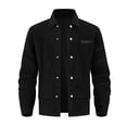 thumbnail image 1 of Jackets for Men Leather Slim Fit Polyester Casual Outdoor Daily, 1 of 4