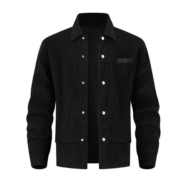 Jackets for Men Leather Slim Fit Polyester Casual Outdoor Daily