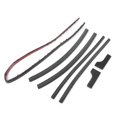 thumbnail image 2 of Fugacal Weatherstrip Strip 7pcs Rubber Tailgate Kit Joint Door Door Fits For 2010-2018, 2 of 8