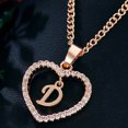 thumbnail image 2 of Fashion Women Gift 26 English Letter Name Chain Pendant Necklaces Jewelry, 2 of 9