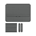 thumbnail image 2 of EGNMCR 13-14 Inch Universal Multifunctional Computer Bag Laptop Stand Laptop Liner Bag Portable Computer Stand Laptop Storage Bag Bag A chopper, 2 of 2