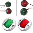 thumbnail image 4 of 2X Red Green Navigation Boat Light LED 12V Yacht Stern Signal Lamp Marine Lights, 4 of 12