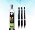 thumbnail image 2 of WRITWAA 6Pcs Mechanical Pencil Set Black Automatic Pencil with Refill Leads for Writing Drawing and Drafting, 2 of 8