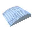 thumbnail image 3 of Xuanheng Back Stretcher Comfortable EVA Lumbar Support Lower Back Massager for Adults Blue, 3 of 8