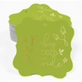 thumbnail image 2 of Inkdotpot Pack Of 100 Baby It's Cold Outside Baby Shower Paper Tags DIY Craft Bracket Shape Real Gold Foil Hang Tags, 2 of 6