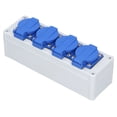 thumbnail image 4 of Boîte de Prise Étanche Extérieure Protection Extérieure Prises Électriques Boîte de Prise Étanche avec Interrupteur Protection contre la Pluie Murale Électrique, 4 of 8