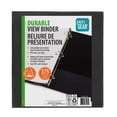 thumbnail image 2 of Pen+Gear Durable View 1.5" Binder Black, 2 of 3