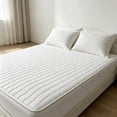 thumbnail image 4 of Todays Clearance Deals Prime! Quilted Waterproof Mattress Protector Set Ice Silk Cooling Bed Cover, 4 of 6