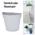 thumbnail image 1 of Mefallenssiah Pots de Fleurs Muraux en Plastique pour Balcon Intérieur et Extérieur, 1 of 1
