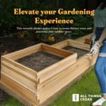 thumbnail image 4 of All Things Cedar 3-Tier Raised Garden Planter Bed Box, Western Red Cedar Build, 4 of 7
