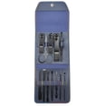 thumbnail image 3 of Yhmxh Tools,Home and Kitchen,Home Essentials 12pcs Stainless Steel Nail Clippers Set With Folding Bag Cutter Kits Scissors Makeup Beauty Tool Nail Trimmer, 3 of 4